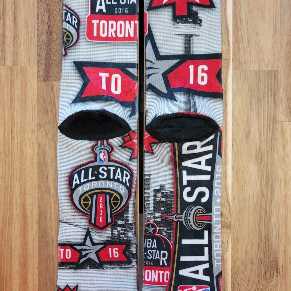2016 NBA All-Star Game - Toronto - Official Socks (Large) - Picture 3 of 4
